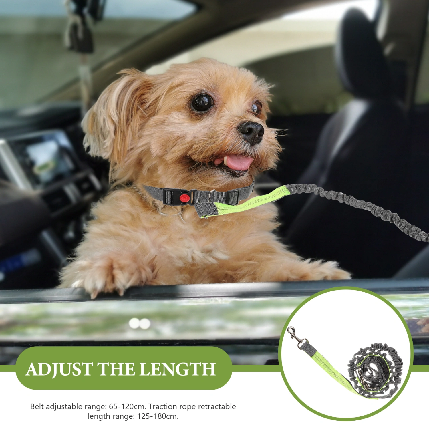 Pet Running Leash Multi-functional Dog Leash Adjustable Pet Dog Leash Dog Walking Leash