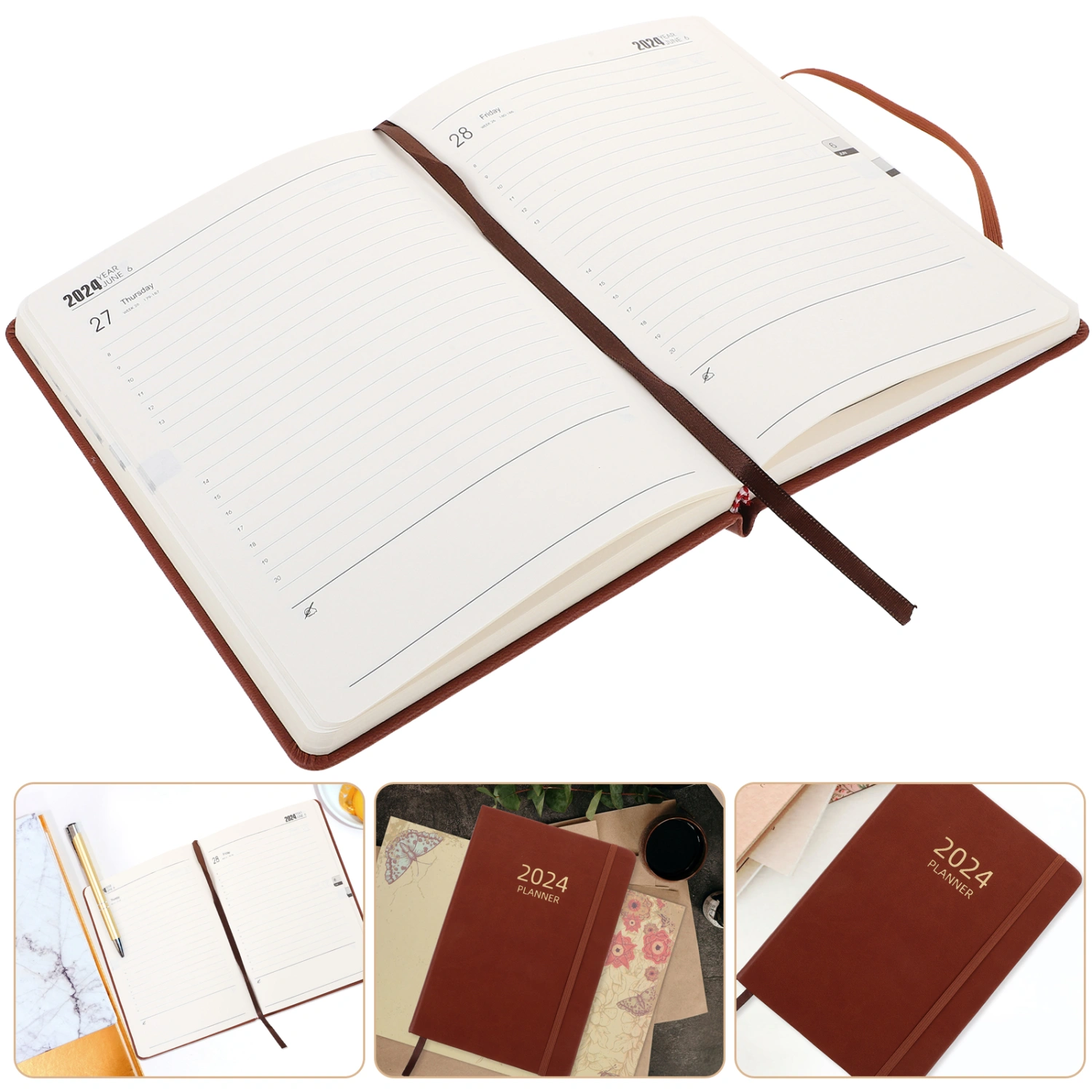Planning Writing Notebook Yearly Schedule Notepad Office Daily Planning Notebook