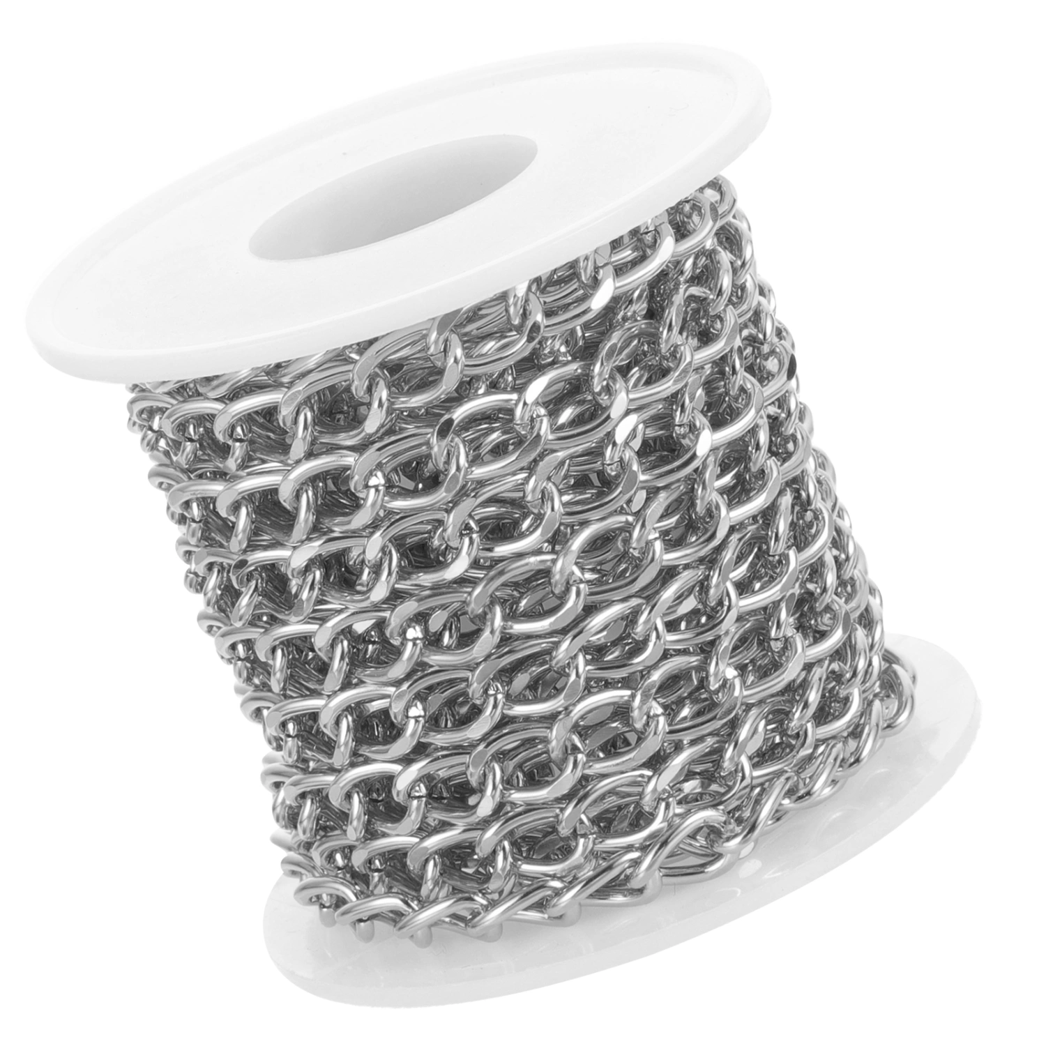 1 Roll of DIY Metal Chain Jewelry Necklace Making Link Chains Bags Crafts Chain Jewelry Making Supplies