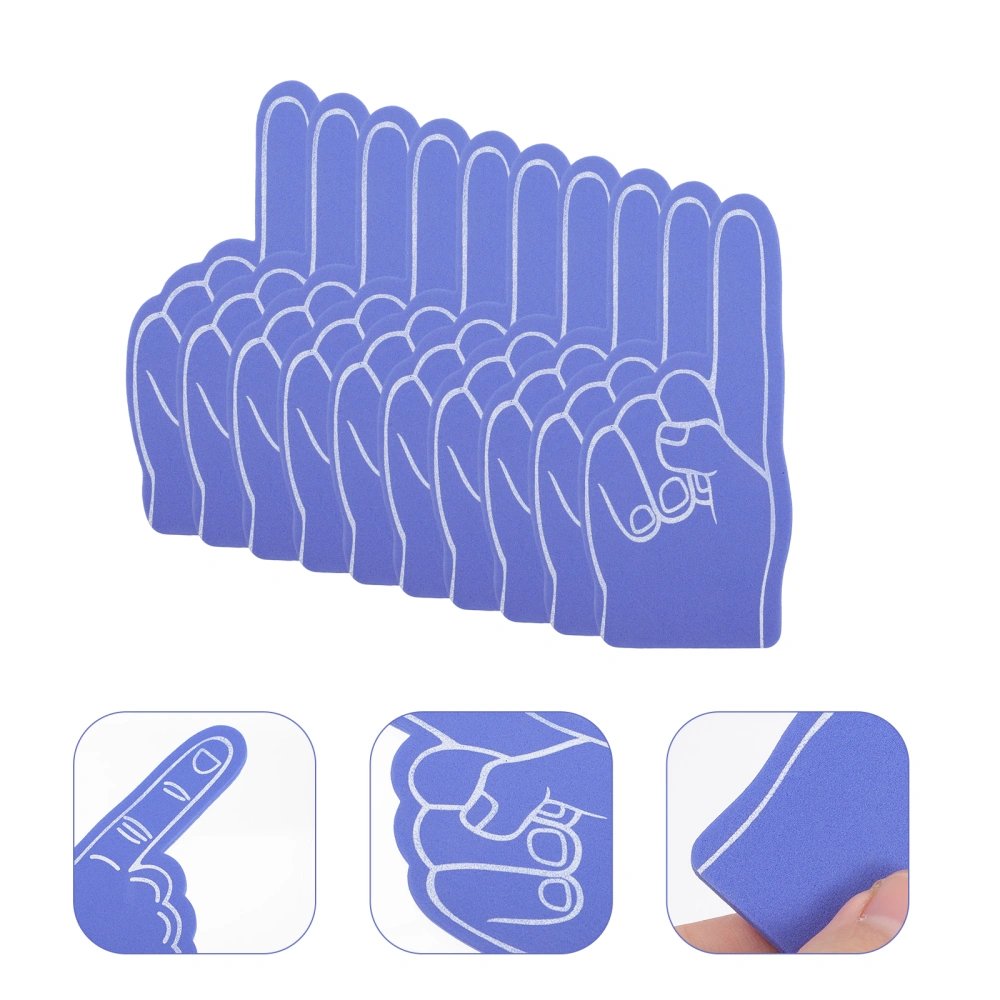 24Pcs Foams Finger for Sports Events Sports Party Foams Finger Competitive Events Supplies