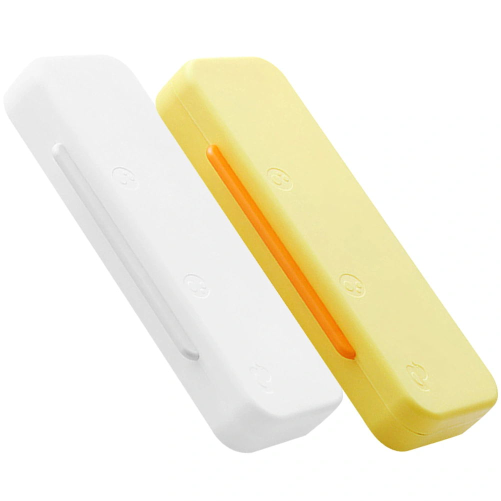 2Pcs Student Stationery Box Double Layer Pencil Box School Pens Box School Accessory