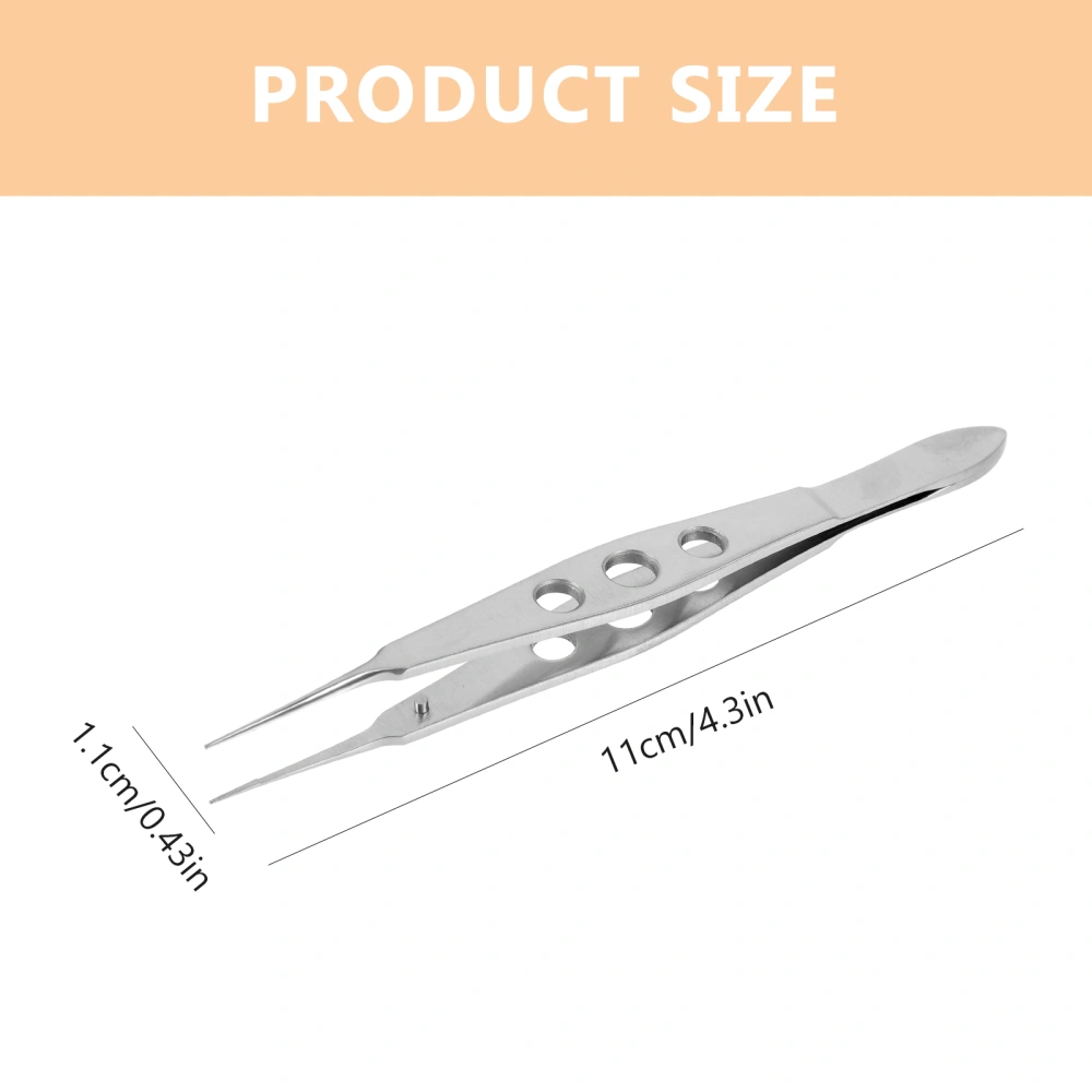 Eyelid Tweezer Alloy Steel Eyelid Forcep Meibomian Gland Expressor Women Beauty Tool