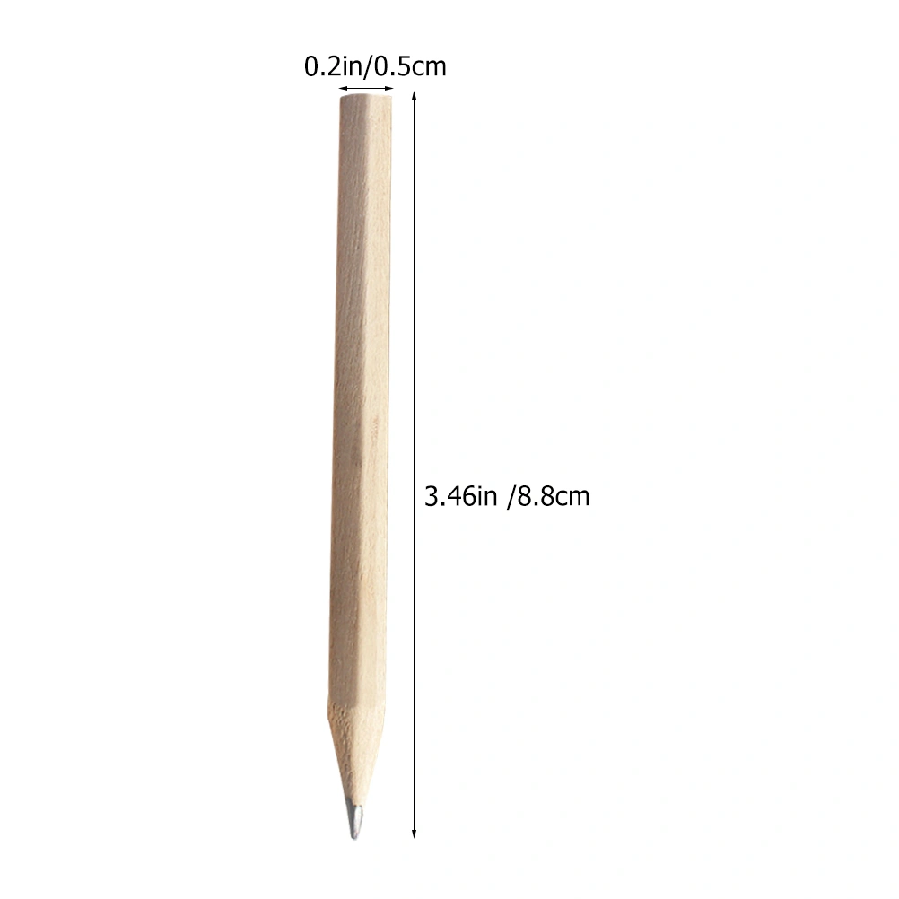 50Pcs Short Pencils Wooden Pencils Kids Writing Pencils Small Pencils Pocket Pencils Toddlers Pencils