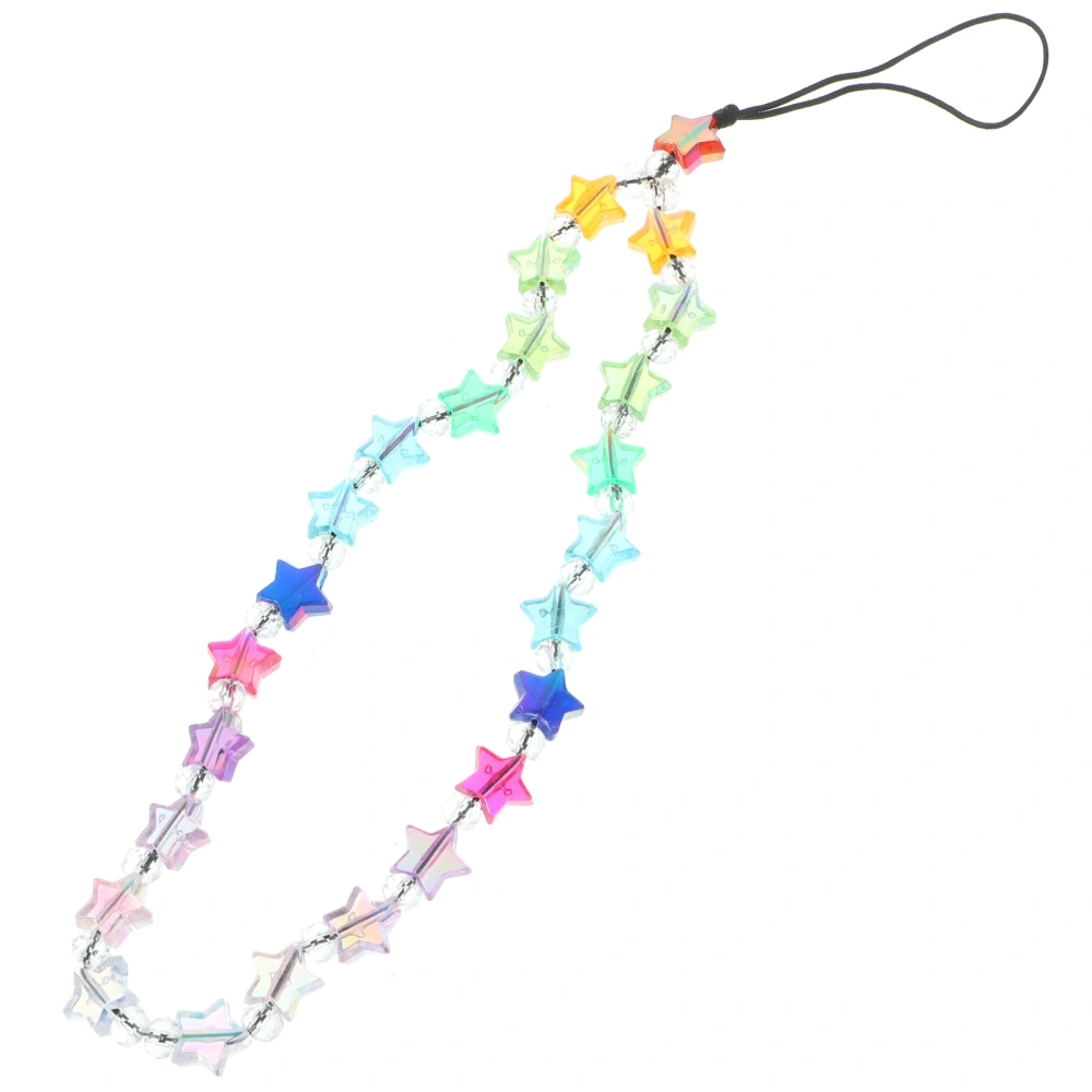 Phone Charms Strap Phone Strap Lanyard Charm Fashion Star Lanyard for Keys Cellphone Case Decoration