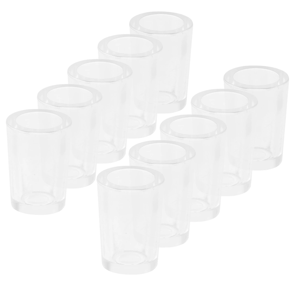 20pcs Mini Cups Miniature Water Glasses Miniature Water Cups Doll House Supplies