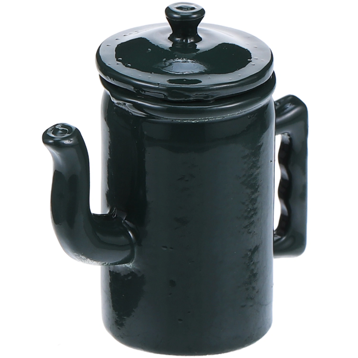 Miniature Water Pot Model Mini Coffee Pot Prop Doll House Mini Coffee Pot for Decoration