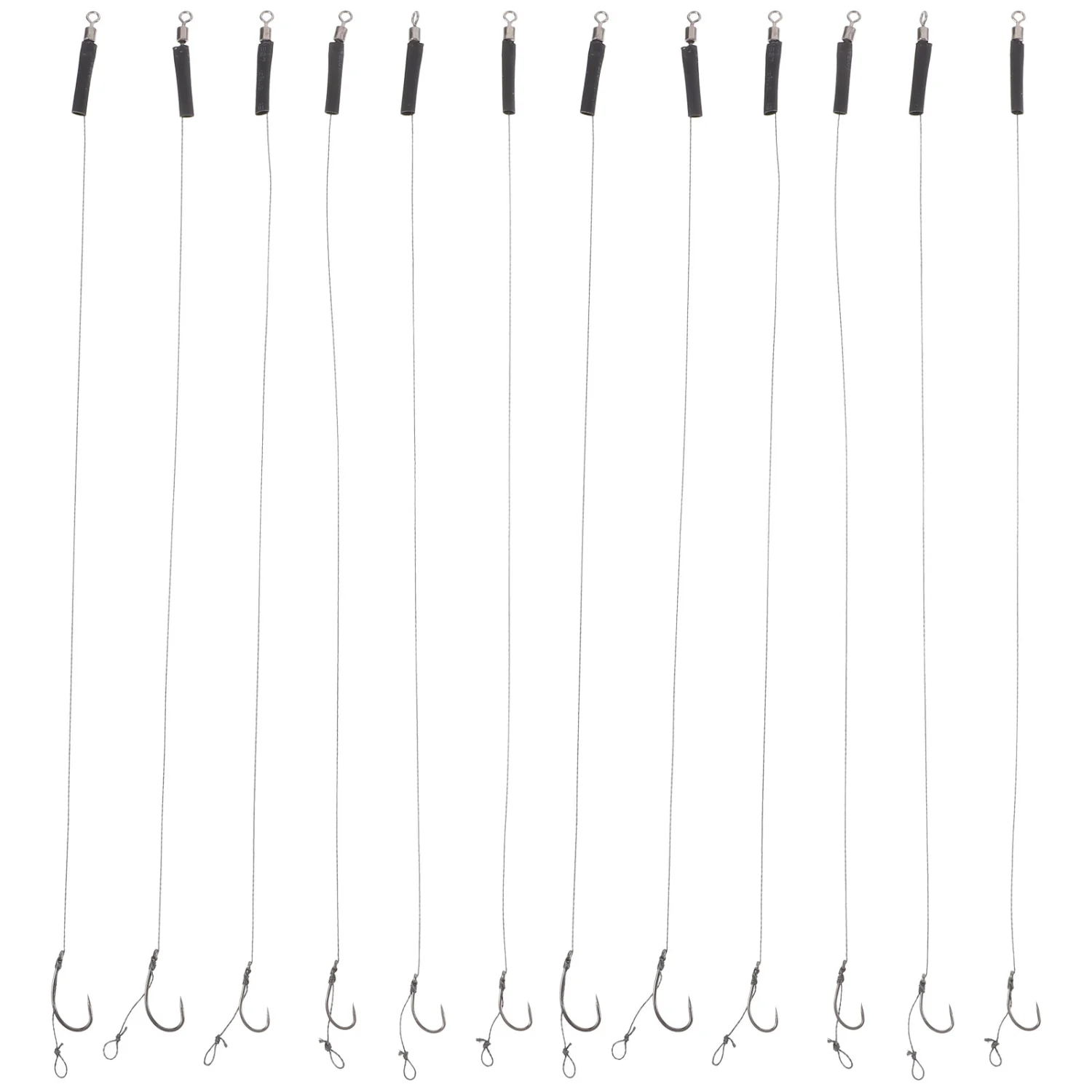 12Pcs Fishing Hooks Angling Hooks Multi-use Fishing Hooks Heavy Duty Fishing Hooks