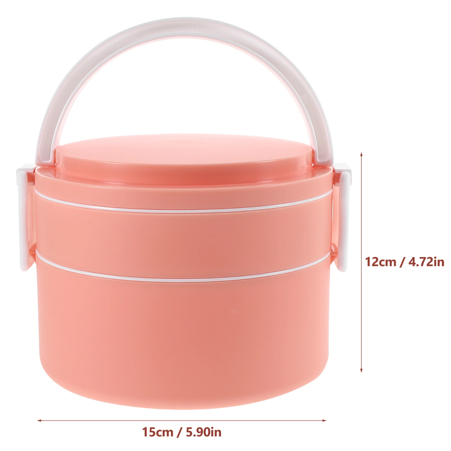Bento Box Portable Lunch Box Plastic Lunch Container Large Capacity 2 Layers Bento Box