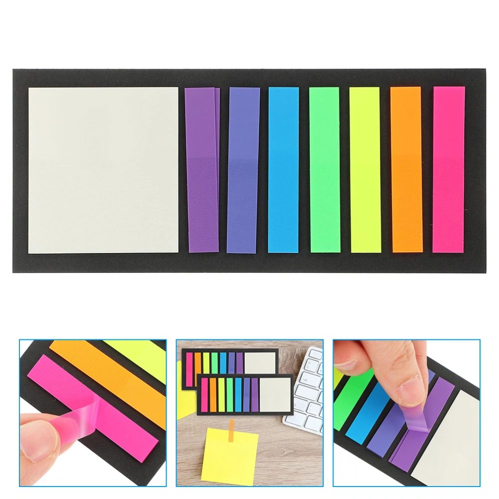 10 Books of Sticky Pads Reading Marking Tabs Sticky Index Tabs Colored Note Tabs Office Supplies