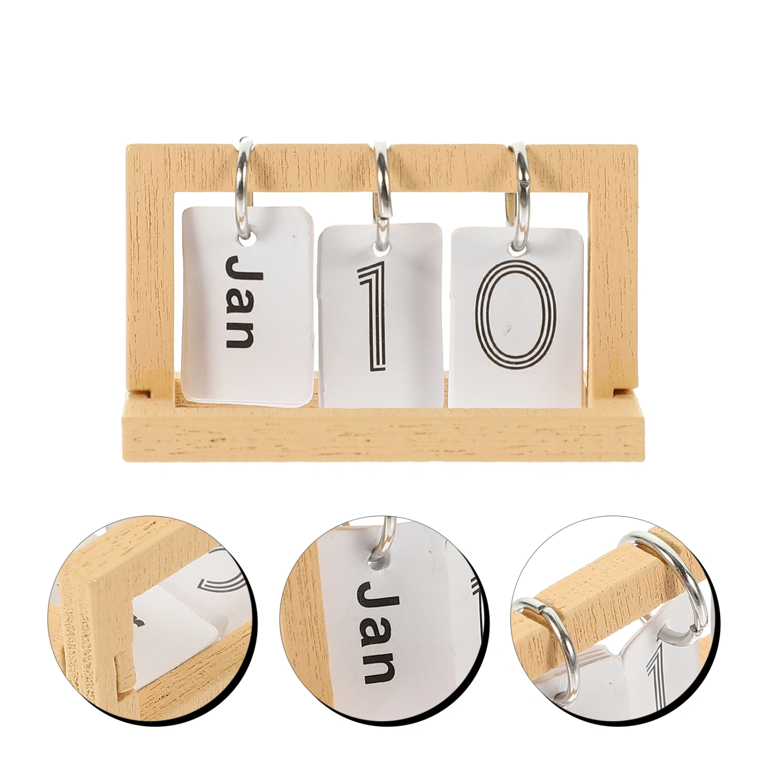 Miniature Doll House Desk Calendar Mini Desk Monthly Calendar Prop Flip Calendar Model