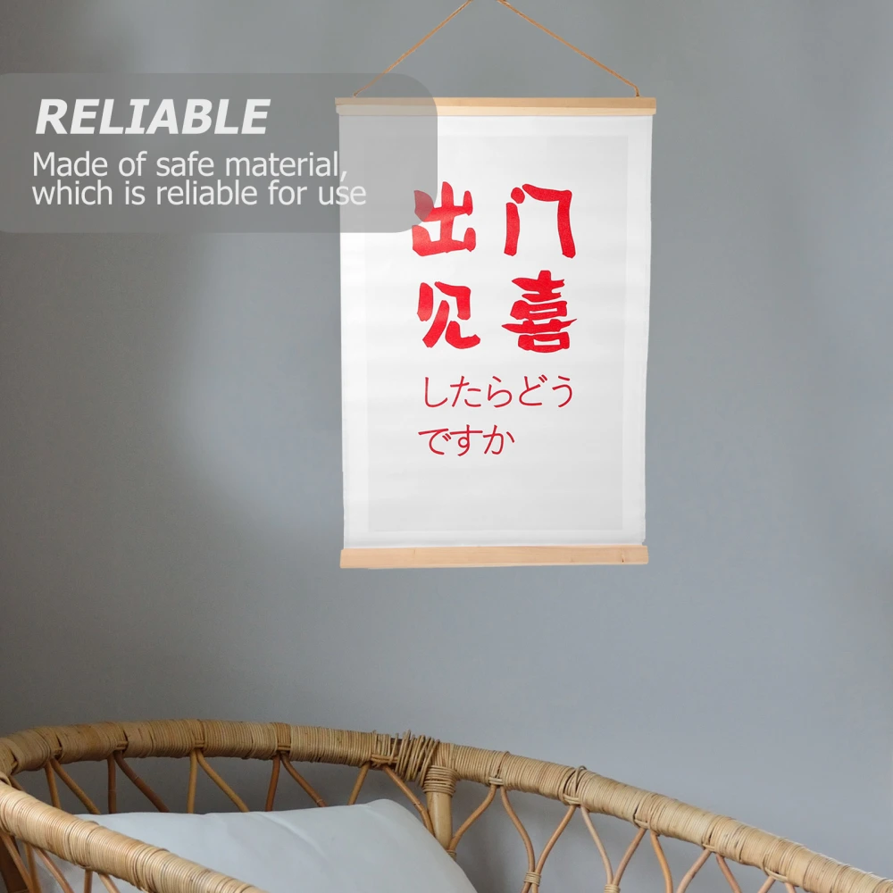 Chinese Hanging Scroll Wall Art Japanese Hanging Canvas Scroll Painting Home Decoration