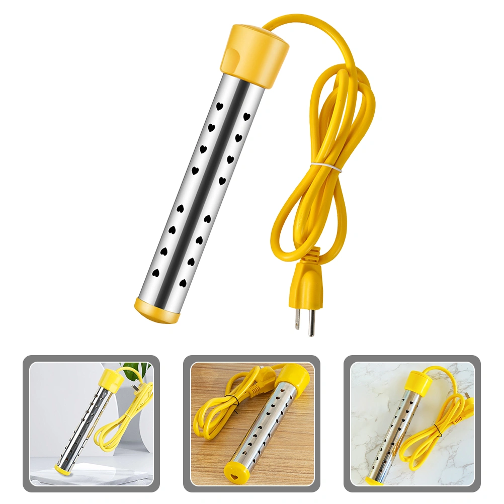 Portable Water Heater Anti-scalding Bucket Heater 1500 Watt Water Heater Element (US Plug)