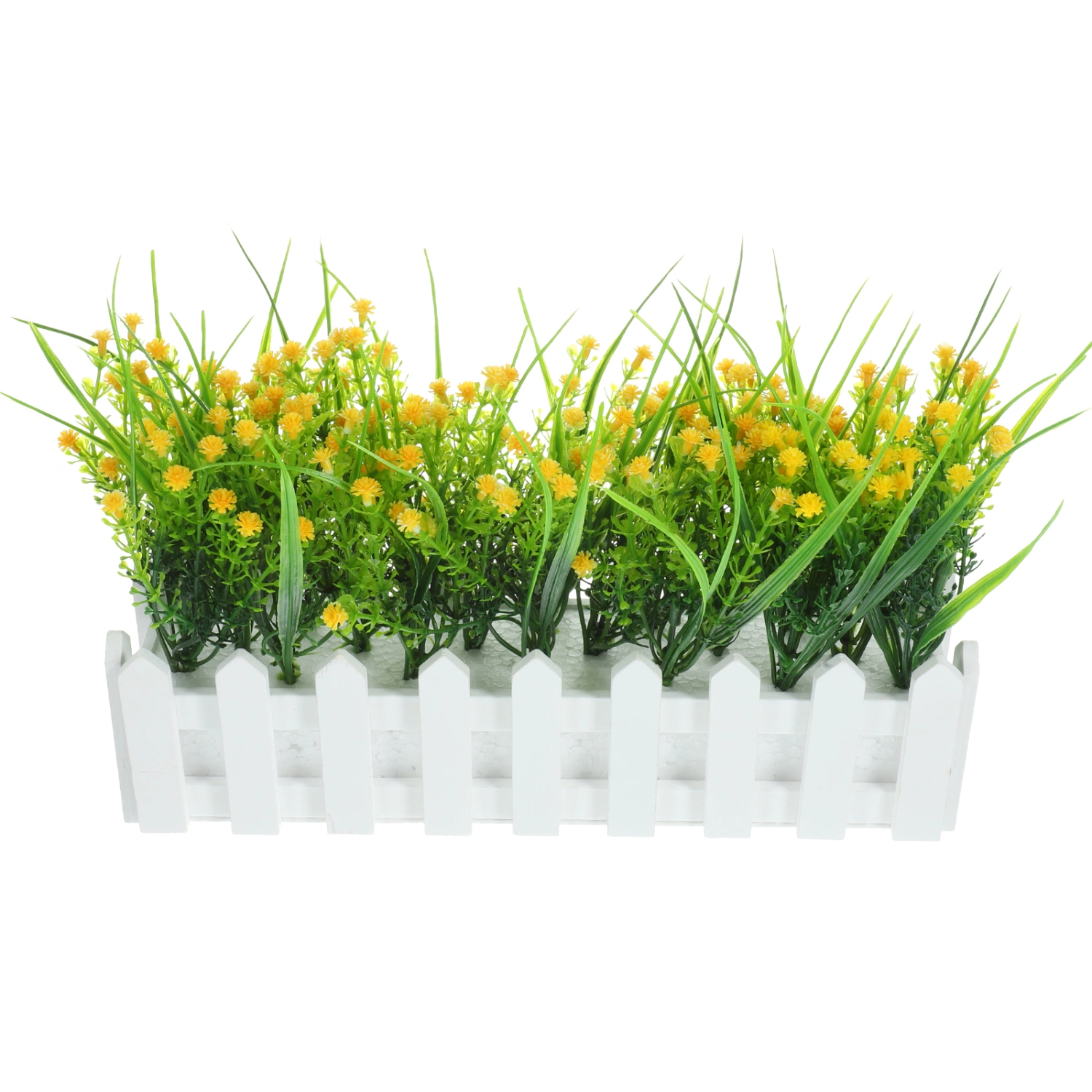 1 Set Fence Set With Realistic Artificial Gypsophila Flowers Decorative Artificial Baby's Breath Flowers