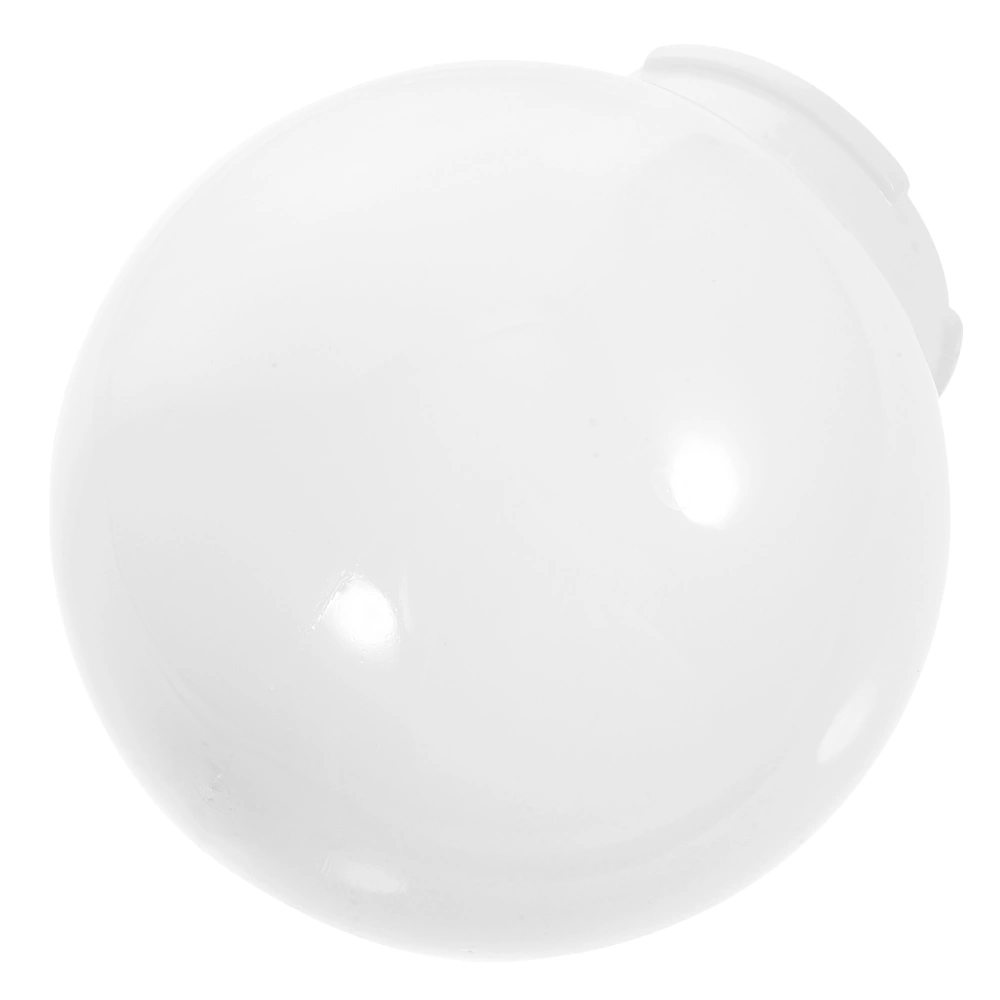 Smooth Ball Shape Lampshade Replacement Household Acrylic Light Cover Outdoor Spherical Lamp Cover