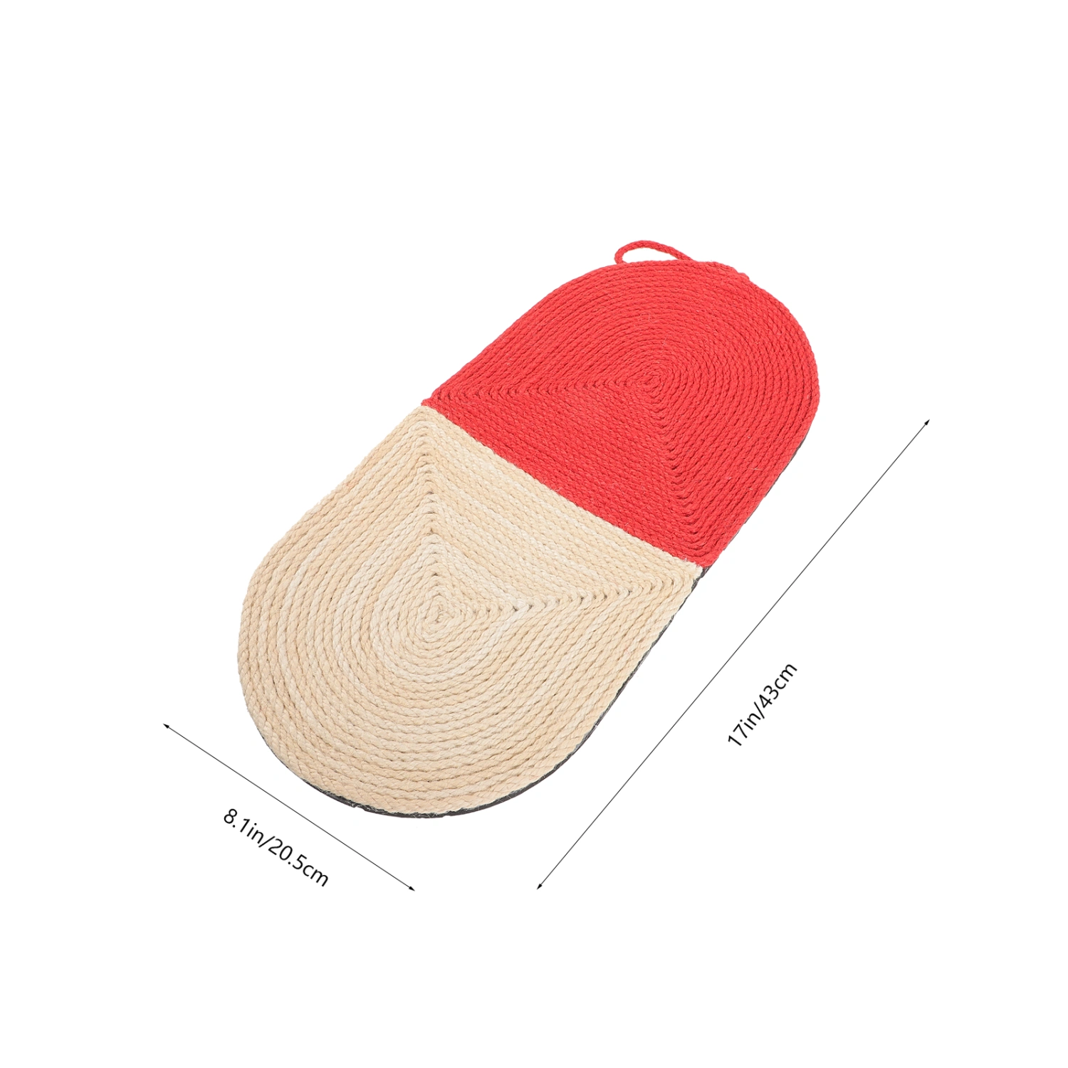 Cat Scratcher Mat Natural Sisal Cat Scratching Pad Hanging Kitten Scratcher Scratching Board