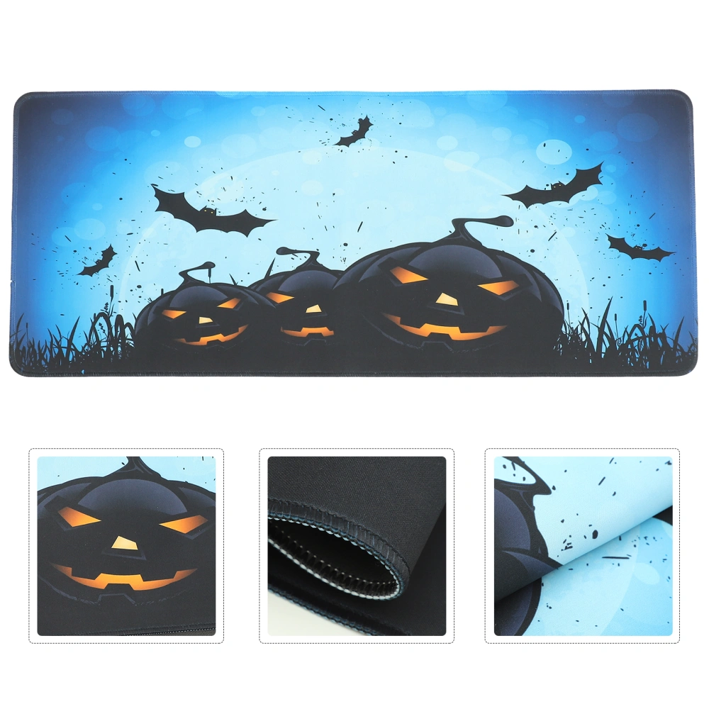 Rubber Mouse Pad Halloween Mouse Pad Non-skid Mouse Pad Computer Desk Keyboard Pad