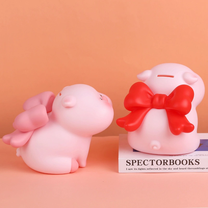 Cute Piggy Bank Desktop Piggy Bank Adorable Money Bank Coin Bank Practical Saving Pot