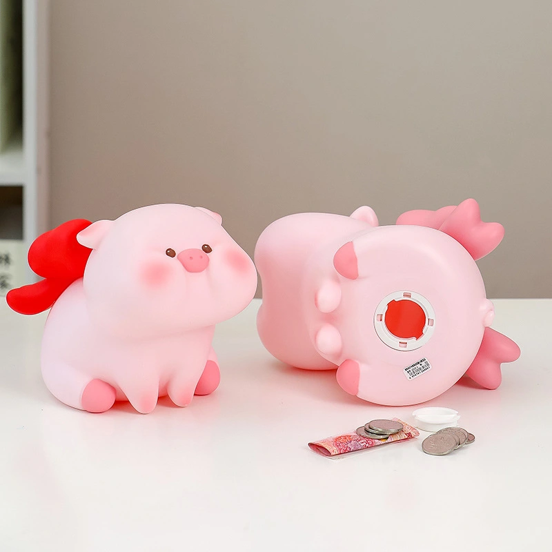 Cute Piggy Bank Desktop Piggy Bank Adorable Money Bank Coin Bank Practical Saving Pot