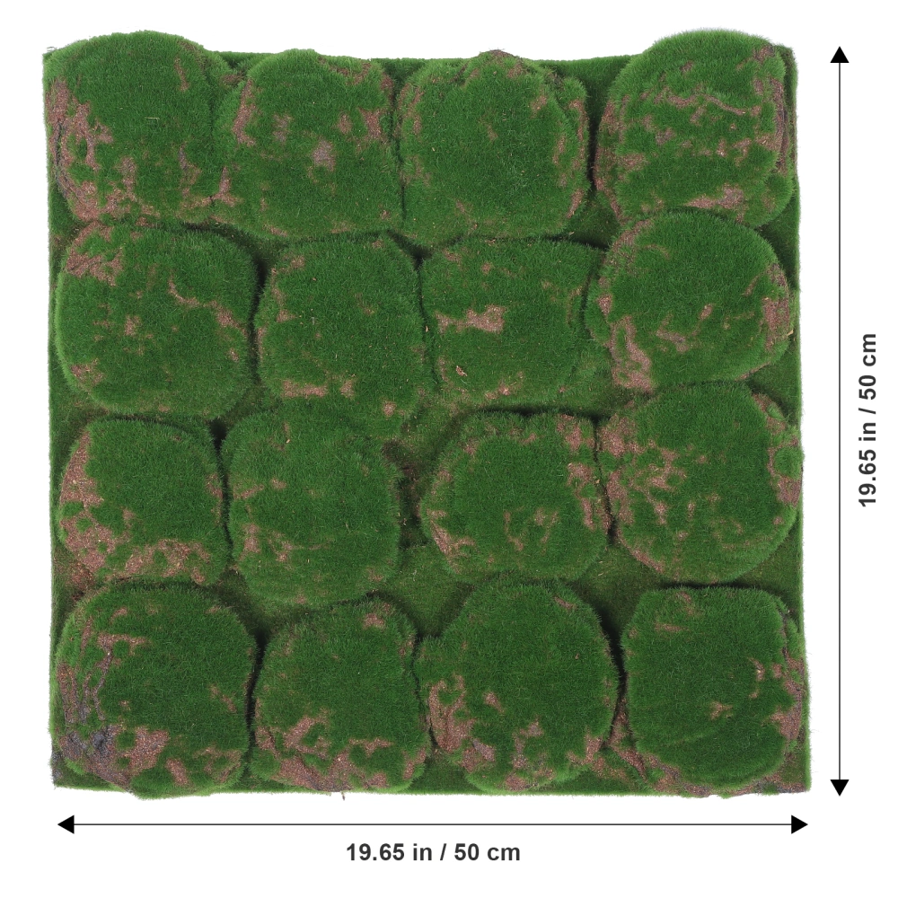 Fake Moss Turf Artificial Moss Mat Decorative Moss Ornament Mini Garden Landscaping Prop