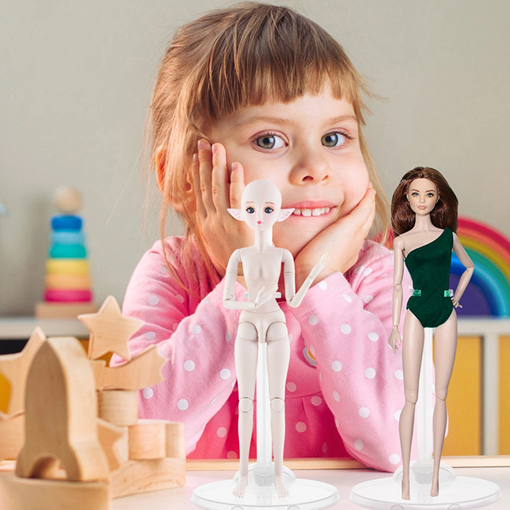 12Pcs Doll Stand Action Figure Display Organizer Doll Support Doll Display Bracket Doll Holder