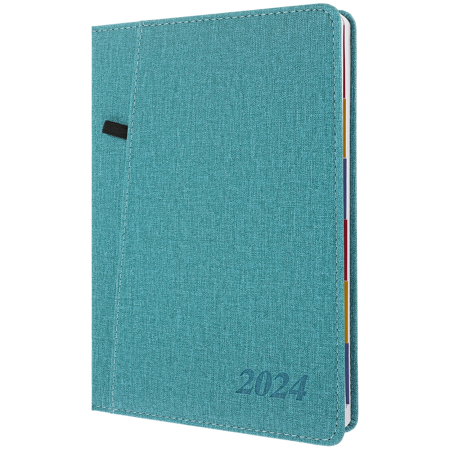 Portable Planner Schedule Recording Notepad Agenda Daily Planner English 2024 Planner