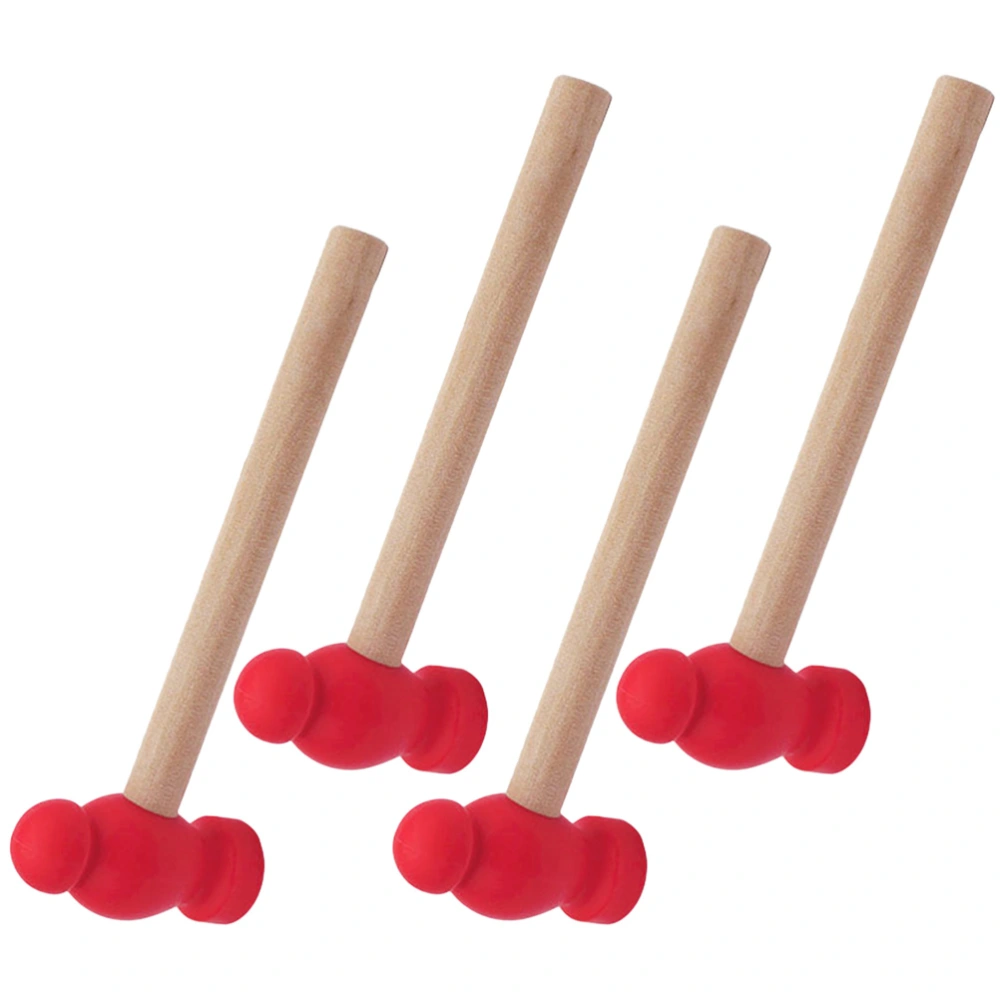 4pcs Hammer Toys Children Pretend Play Hammer Toys Pounding Hammers Toys