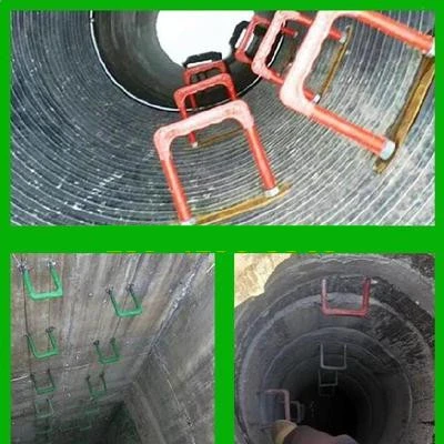 2pcs Water Towers Ladder Well Sturdy Ladder  Heavy Duty Ladder Multi-purpose Ladder