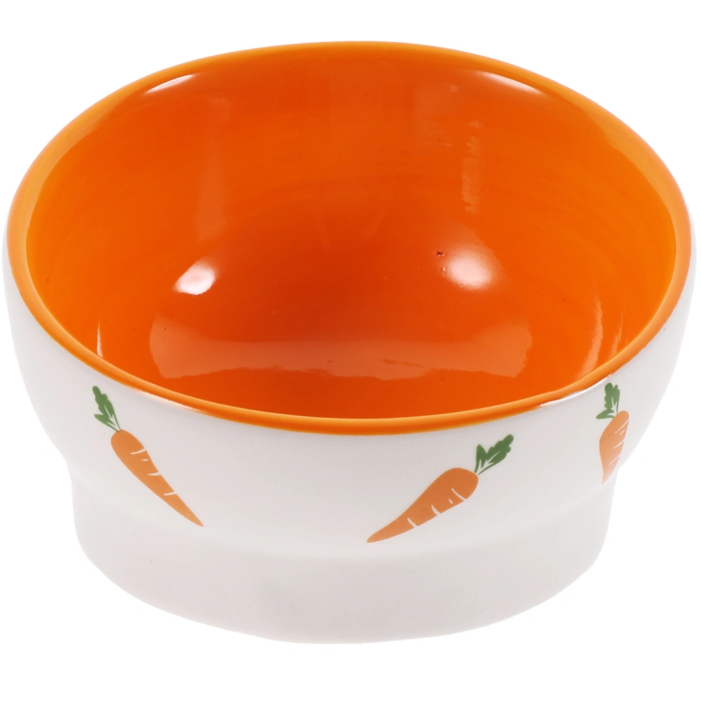 Neck Protection Bowl Raised Puppy Bowl Ceramic Feeding Bowl Elevated Food Feeder for Pet