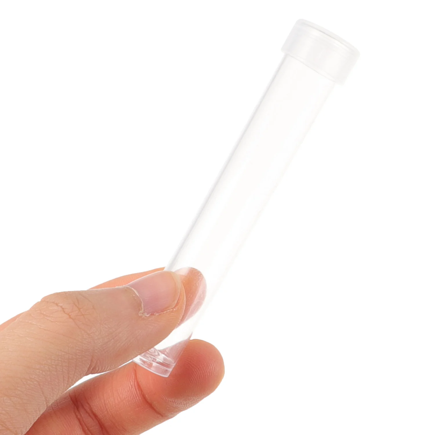 100pcs Clear Test Tubes Scientific Experiments Tubes Party Candy Storage