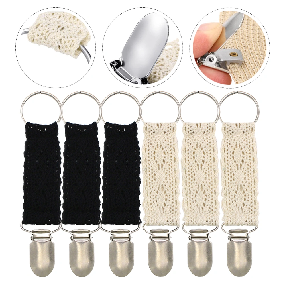 6pcs Travel Hat Clips  Bag Hanging Hat Clips Backpack Hat Holder Clip Outdoor Travel Helper