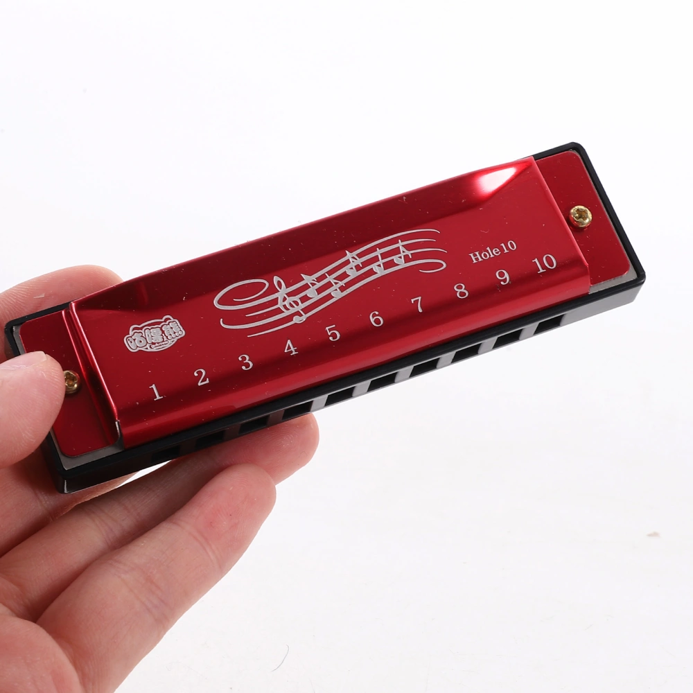 Small Harmonica Portable 10 Holes Harmonica Kid Harmonica Musical Instrument for Beginners