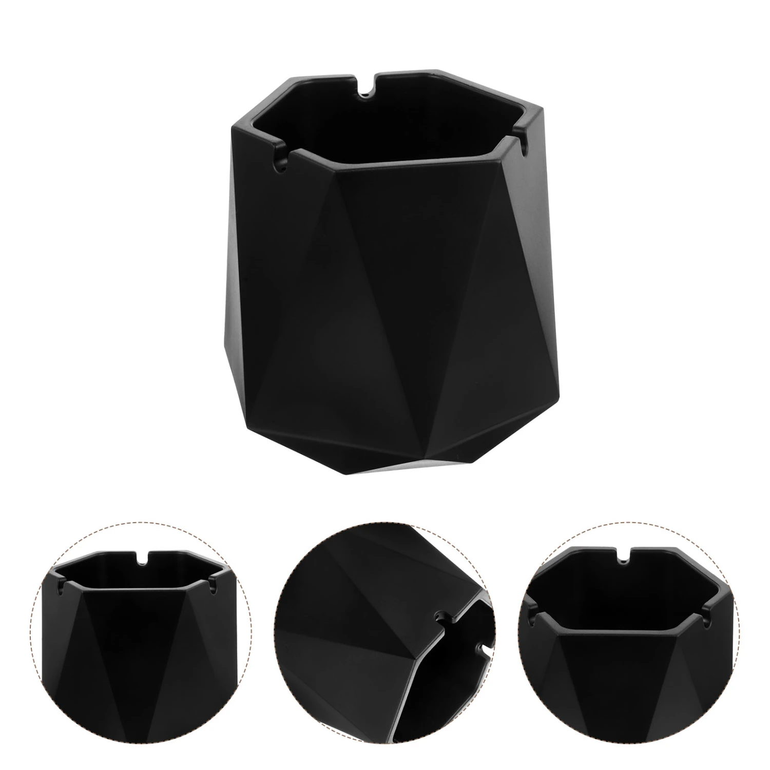 Modern Ashtray Household Tabletop Ashtray Retro Simple Living Room Ashtray
