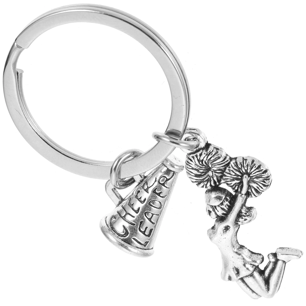 Cheer Keychain Girls Cheerleading Key Chain Cheerleader Keychain Charm Bag Pendant