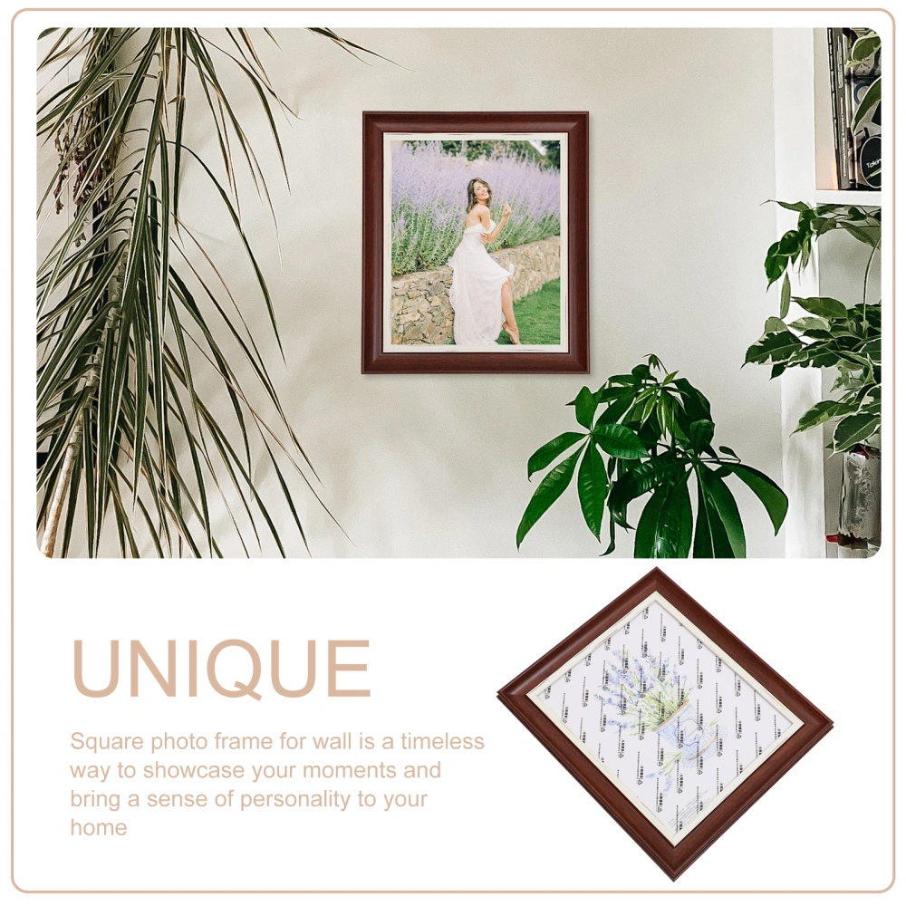 Desktop Picture Frame Solid Resin Display Photo Frame Hanging Picture Frame