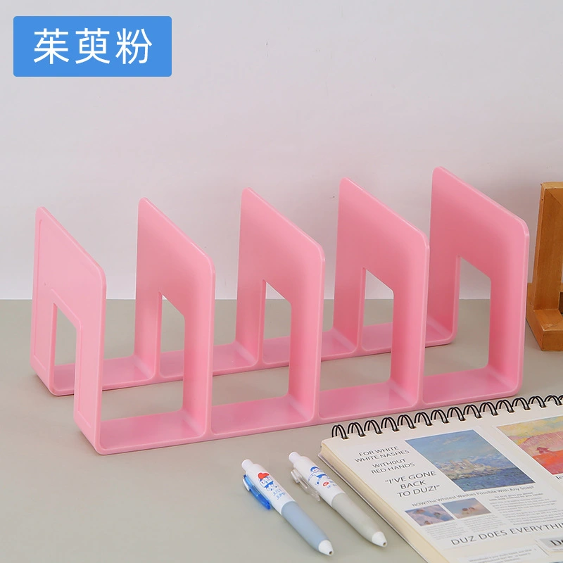 Multi-functional Office Desktop Management Bookend File Document Storage Rack Desktop Bookshelf