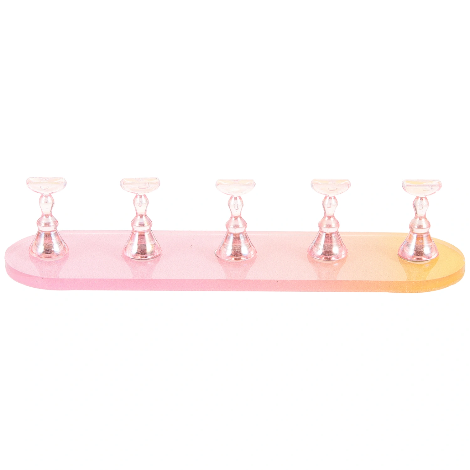 1 Set of Decorative Nail Display Nail Holders Training Nail Stands Beauty Nail Display Nail Stands