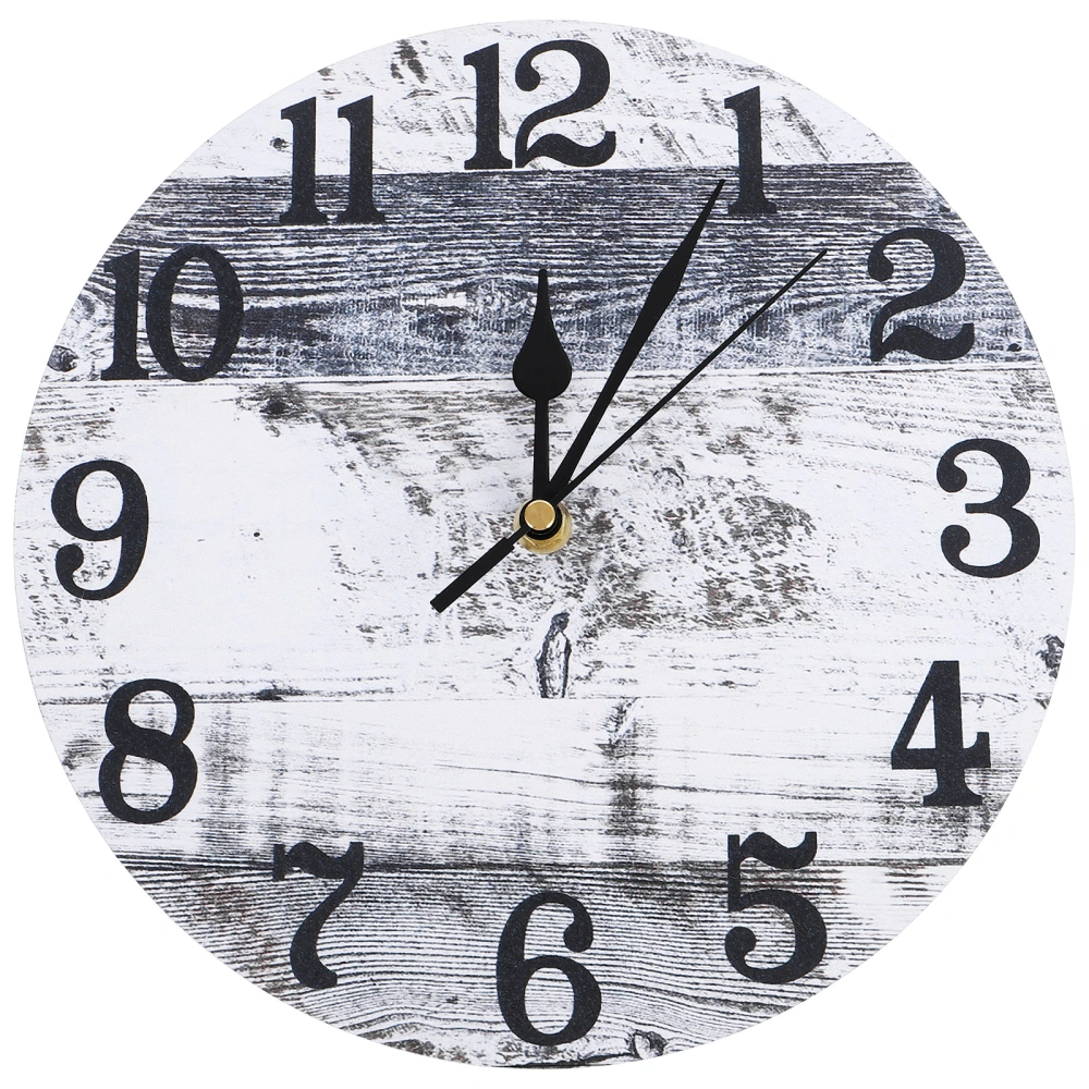 Wall Mounted Round Clock Quiet Movement Clock Home Wall Hanging Clock Adornment