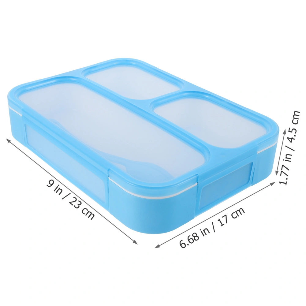 Bento Lunch Box Divided Lunch Case Food Container Reusable Sealed Bento Box