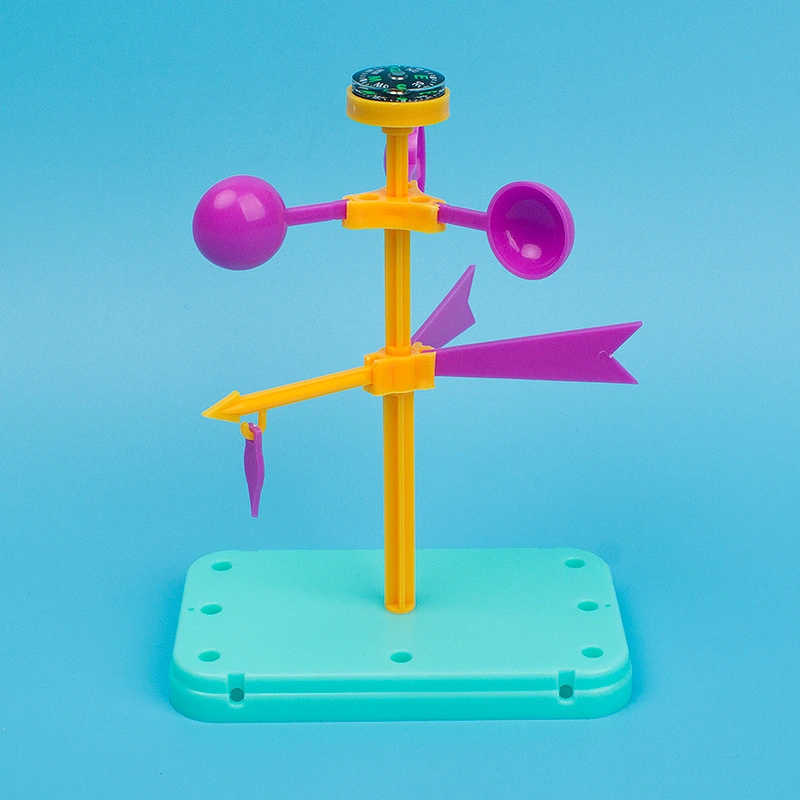 Wind Vane Plaything Wind Vane Assembly Plaything Science Educational Birthday Gift