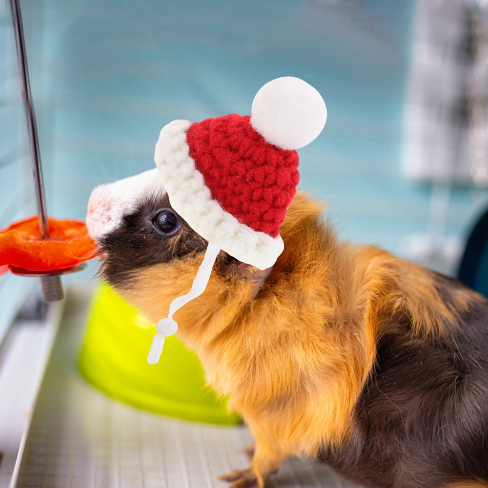 Mini Cap For Small Pet Knitted Hamster Hat Adorable Hamster Hat Mini Hat