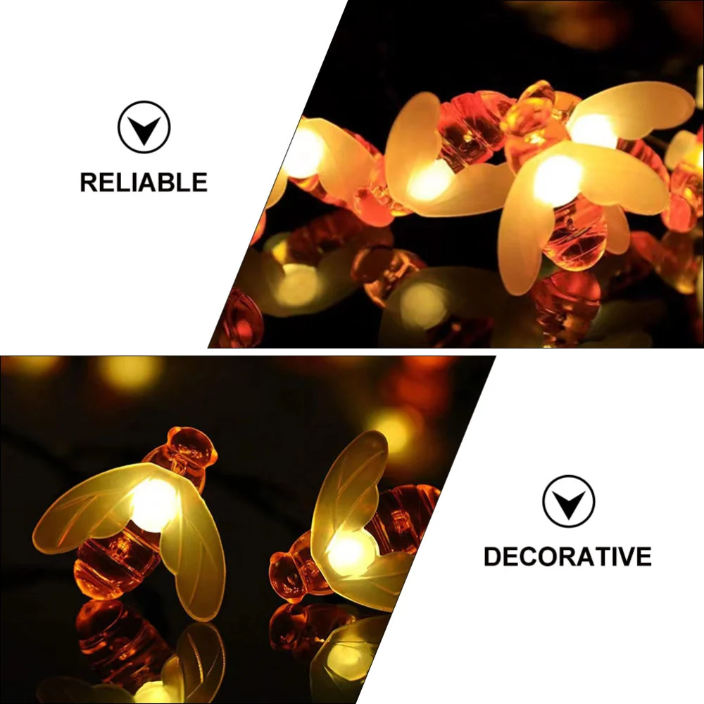 Solar Garden Light Decorative Garden Light Novelty Bee Shaped Solar Light Solar Powered Stake Lamp