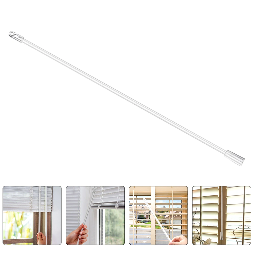 Blind Tilt Wand Replacement Vertical Blind Wand Transparent Blind Rod with Hook