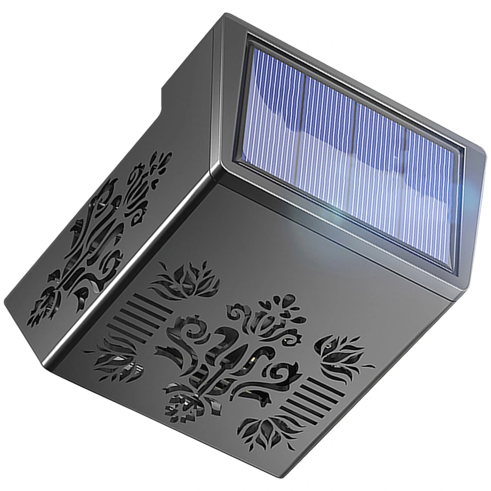 LED Fence Light Solar Powered Light Outdoor Wall Lamp Garden Solar Light for Pathway Patio