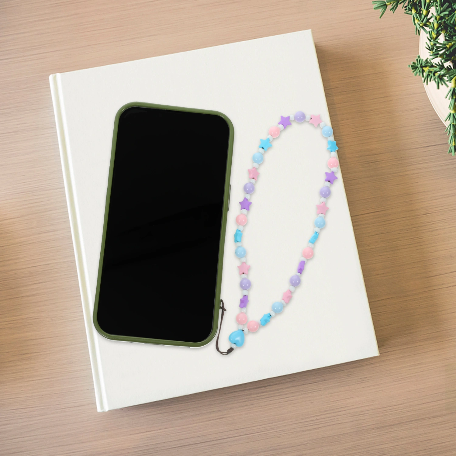 Phone Charm Anti-lost Beaded Phone Lanyard Strap Phone Lanyard Strap Charm