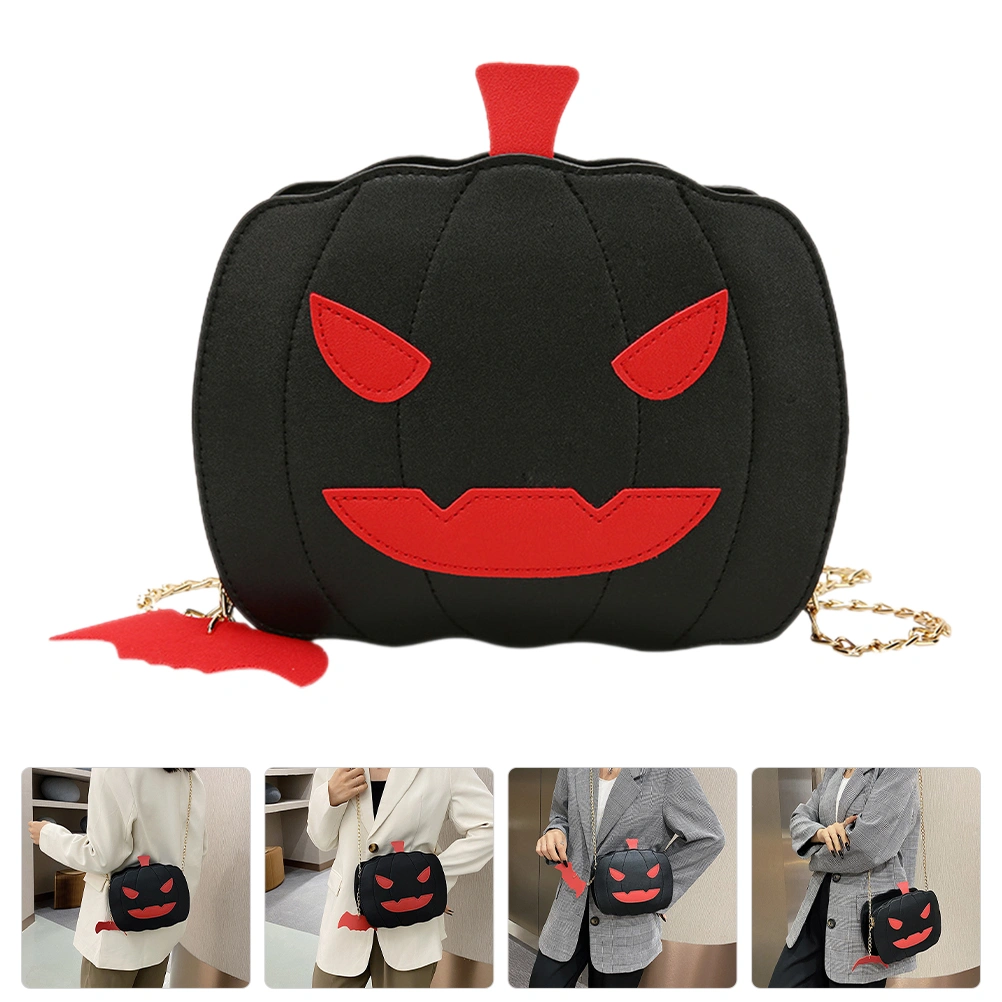 Pumpkin Purse Woman Crossbody Bag Fashionable Shoulder Bag Woman Lady Handbag