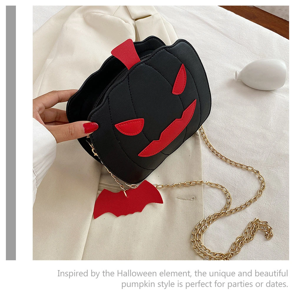 Pumpkin Purse Woman Crossbody Bag Fashionable Shoulder Bag Woman Lady Handbag
