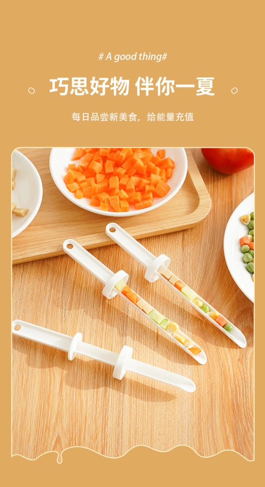 4Pcs Household Filling Injectors Kitchen Food Injectors Daily Use Sausage Stuffers