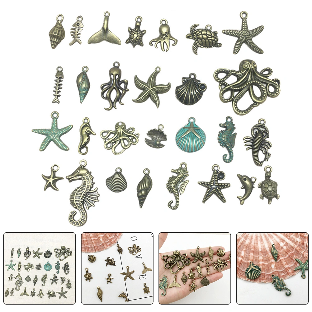 56pcs Vintage Jewelry Charms DIY Charms Jewelry Making Necklaces Bracelets Charms