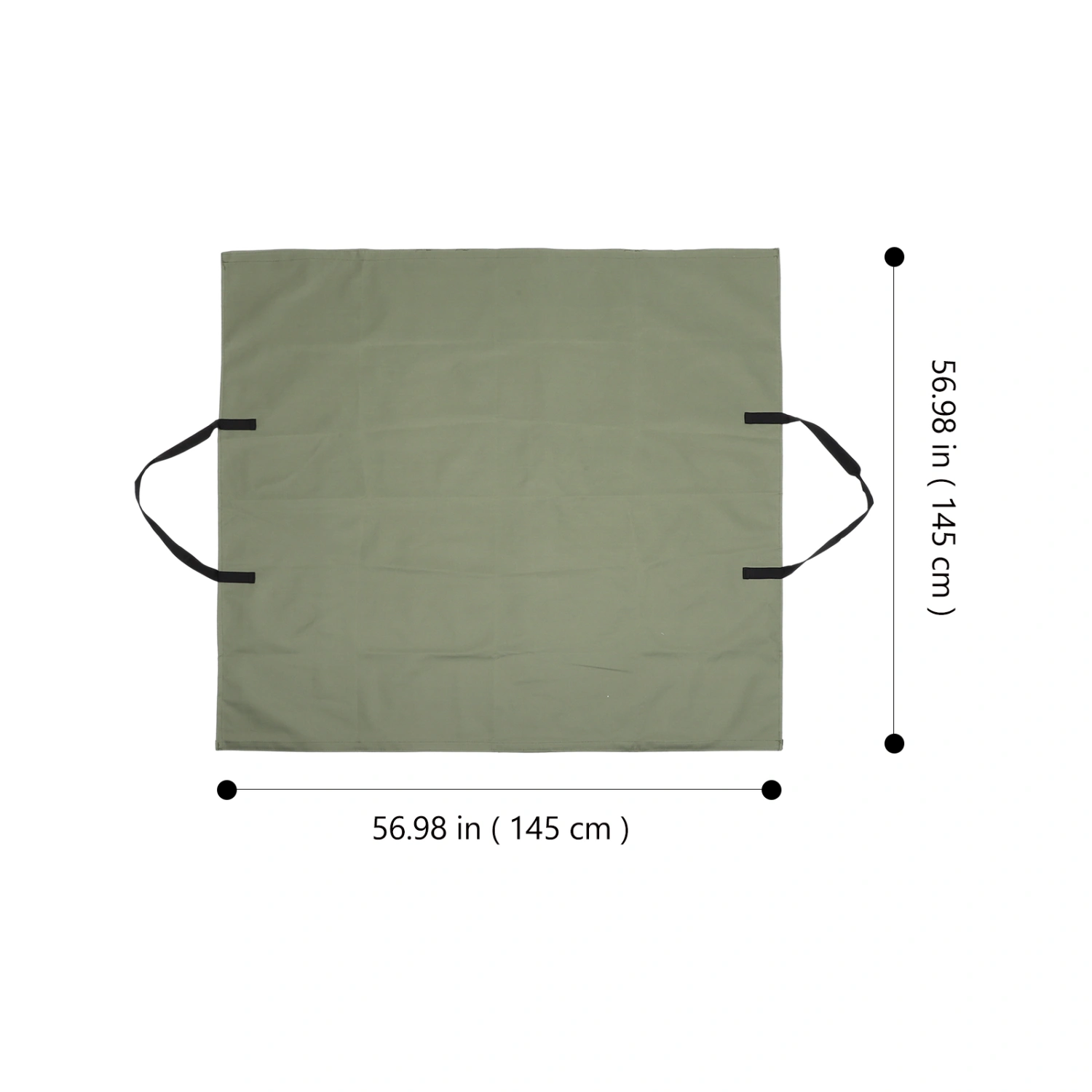 Folding Garden Waste Rubbish Bag Versatile Yard Leaf Bag Garden Waste Storage Holder