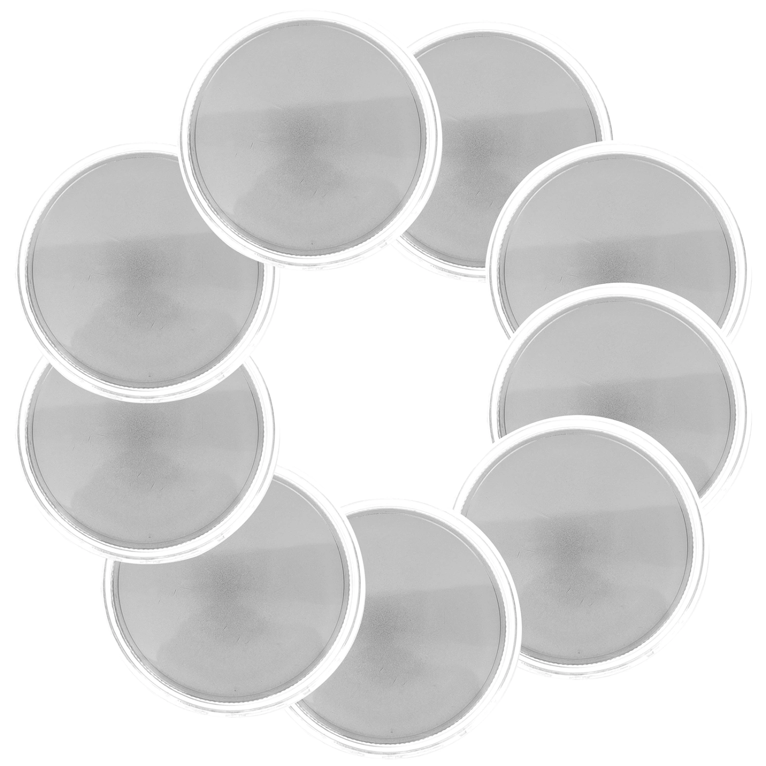 8 sets of Blank Copper Challenge Coins DIY Craft Coins DIY Commemorative Collection Coins
